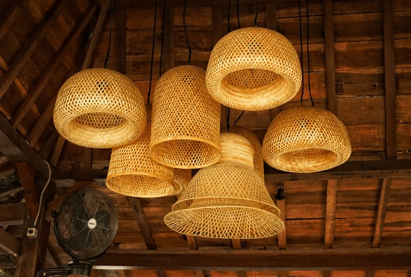 Bamboo Lamp Shades